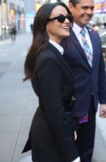 CAMILA MENDES Arrives at Kelly Clarkson Show at NBC Studios in New York City 02/06/2024