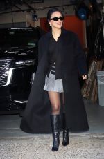 CAMILA MENDES Arrives at Live with Kelly and Mark in New York 02/06/2024