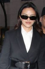 CAMILA MENDES Arrives at NBC Studios in New York 02/06/2024