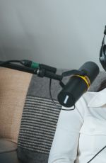 CAMILA MENDES at Armchair Expert Podcast in Los Angeles 02/19/2024