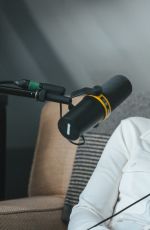 CAMILA MENDES at Armchair Expert Podcast in Los Angeles 02/19/2024