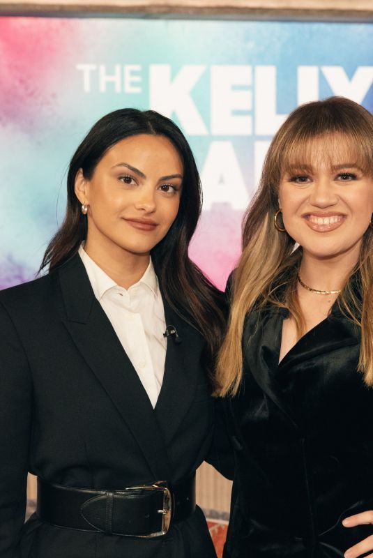 CAMILA MENDES at Kelly Clarkson Show in New York 02/06/2024