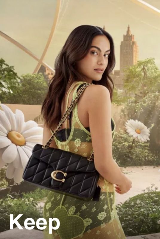 CAMILA MENDES for Coach Courage to be Real Campaign 2024