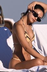 CAMILA MENDES in Bikini at a Beach in Miami 02/01/2024