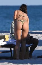 CAMILA MENDES in Bikini at a Beach in Miami 02/01/2024