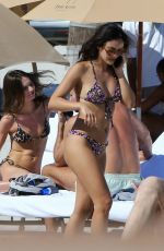 CAMILA MENDES in Bikini at a Beach in Miami 02/03/2024