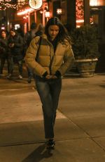 CAMILA MENDES Out for Dinner in New York 02/12/2024