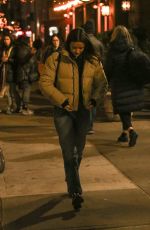 CAMILA MENDES Out for Dinner in New York 02/12/2024