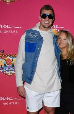 CAMILLE KOSTEK at Gronk Beach at Encore Beach Club in Las Vegas 02/10/2024