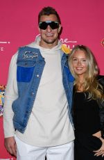CAMILLE KOSTEK at Gronk Beach at Encore Beach Club in Las Vegas 02/10/2024