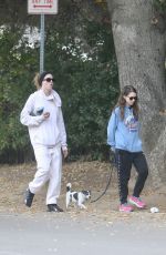 CARA DELEVINGNE and MINKE Out Hiking with Their Dog in Hollywood Hills 01/31/2024