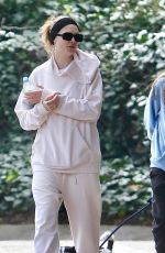 CARA DELEVINGNE and MINKE Out Hiking with Their Dog in Hollywood Hills 01/31/2024