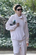 CARA DELEVINGNE and MINKE Out Hiking with Their Dog in Hollywood Hills 01/31/2024