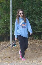 CARA DELEVINGNE and MINKE Out Hiking with Their Dog in Hollywood Hills 01/31/2024