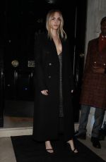 CARA DELEVINGNE Arrives at British Vogue and Tiffany & Co BAFTA Afterparty in London 02/18/2024
