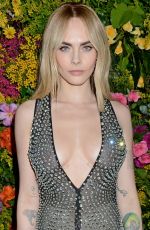 CARA DELEVINGNE at British Vogue and Tiffany & Co. Bafta Afterparty at Annabel’s in London 02/18/2024
