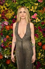 CARA DELEVINGNE at British Vogue and Tiffany & Co. Bafta Afterparty at Annabel’s in London 02/18/2024