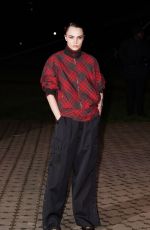 CARA DELEVINGNE at Burberry