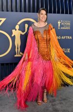 CARA JADE MYERS at 30th Annual Screen Actors Guild Awards in Los Angeles 02/24/2024