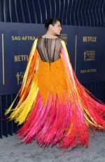 CARA JADE MYERS at 30th Annual Screen Actors Guild Awards in Los Angeles 02/24/2024