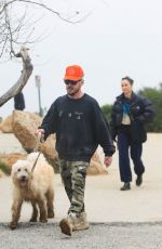 CARA SANTANA and Shannon Leto Out Hiking with Their Dogs in Los Angeles 02/18/2024