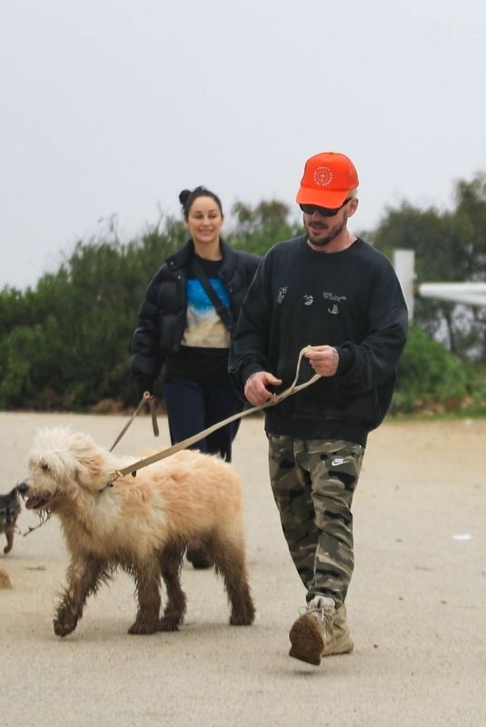 CARA SANTANA and Shannon Leto Out Hiking with Their Dogs in Los Angeles 02/18/2024