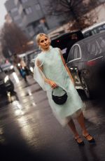 CAROLINE DAUR at Prada Fashion Show at Milan Fashion Week 02/22/224