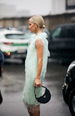 CAROLINE DAUR at Prada Fashion Show at Milan Fashion Week 02/22/224