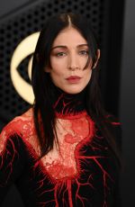 CAROLNE POLACHEK at 66th GRAMMY Awards in Los Angeles 02/04/2024