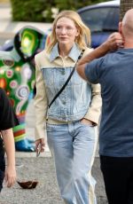 CATE BLANCHETT Arrives at HOTA on Gold Coast 02/09/2024