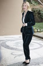 CATE BLANCHETT at MFW Armani Photocall in Milan 02/25/2024