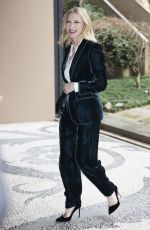 CATE BLANCHETT at MFW Armani Photocall in Milan 02/25/2024