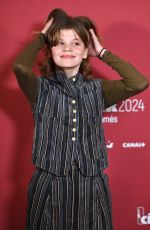 CELESTE BRUNNQUELL at Cesar 2024 Nominee Dinner at Le Fouquet’s in Paris 02/05/2024