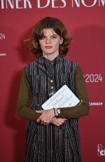 CELESTE BRUNNQUELL at Cesar 2024 Nominee Dinner at Le Fouquet’s in Paris 02/05/2024