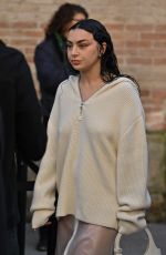 CHARLI XCX Arrives at Courreges Fashion Show at Paris Fashion Week 02/28/2024
