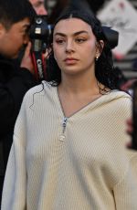 CHARLI XCX Arrives at Courreges Fashion Show at Paris Fashion Week 02/28/2024