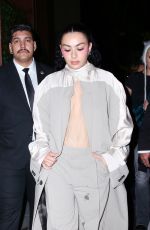 CHARLI XCX Arrives at Warner Bros Music Pre-Grammy Party at Hollywood Athletic Club in Los Angeles 02/01/2024