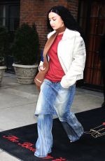 CHARLI XCX Leaves Bowery Hotel in New York 02/21/2024