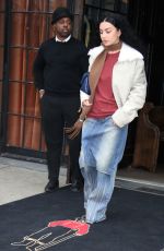 CHARLI XCX Leaves Bowery Hotel in New York 02/21/2024