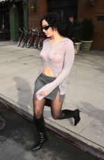 CHARLI XCX Leaves Bowery Hotel in New York 02/22/2024