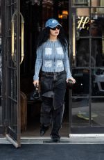 CHARLI XCX Leaves Her Hotel in New York 02/22/2024