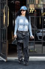 CHARLI XCX Leaves Her Hotel in New York 02/22/2024