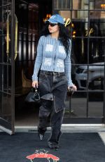 CHARLI XCX Leaves Her Hotel in New York 02/22/2024