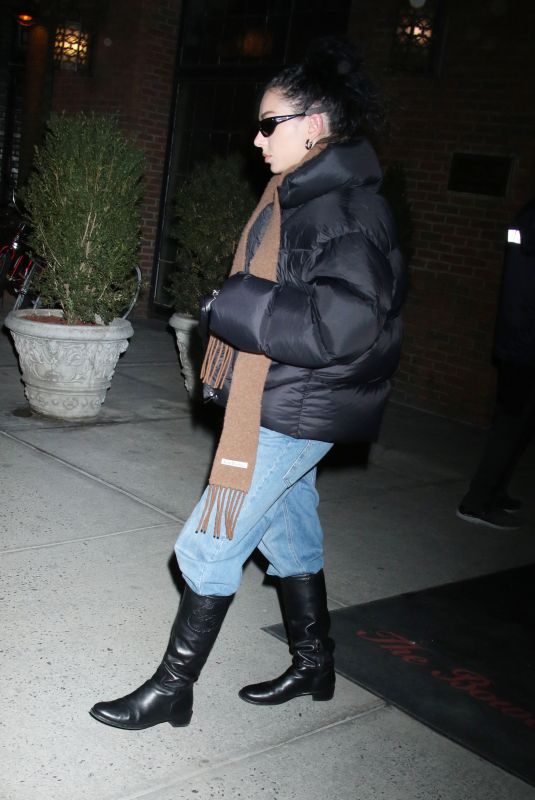 CHARLI XCX Out and About in New York 02/21/2024