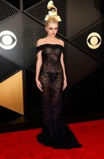 CHARLOTE LAWRENCE at 66th GRAMMY Awards in Los Angeles 02/04/2024