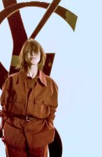CHARLOTTE GAINSBOURG at Saint Laurent Womenswear Fall/Winter 2024-2025 Show at Paris Fashion Week 02/27/2024