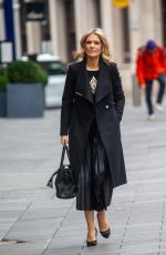CHARLOTTE HAWKINS Outside Global Radio in London 01/31/2024