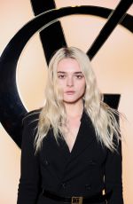 CHARLOTTE LAWRENCE at Saint Laurent Womenswear Fall/winter 2024-2025 Show at Paris Fashion Week 02/27/2024