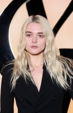 CHARLOTTE LAWRENCE at Saint Laurent Womenswear Fall/winter 2024-2025 Show at Paris Fashion Week 02/27/2024