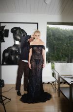 CHARLOTTE LAWRENCE - CFDA Getting Ready for Grammys, February 2024